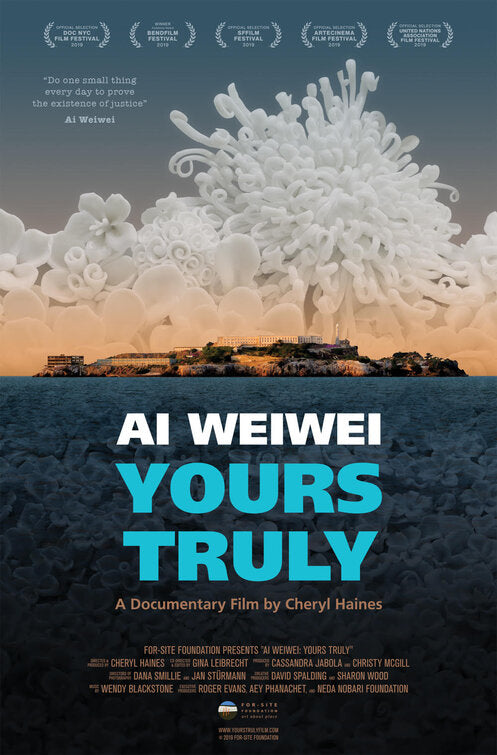 1000 piece jigsaw puzzle for the movie poster: Ai Weiwei: Yours Truly (2019)