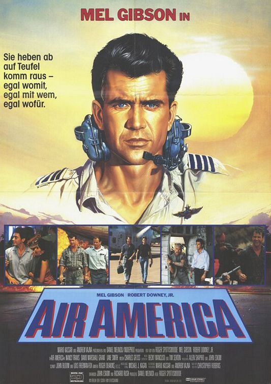 the movie poster: Air America (1990) ver3