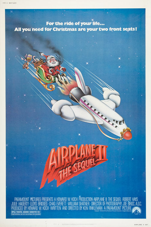 1000 piece jigsaw puzzle for the movie poster: Airplane II: The Sequel (1982)
