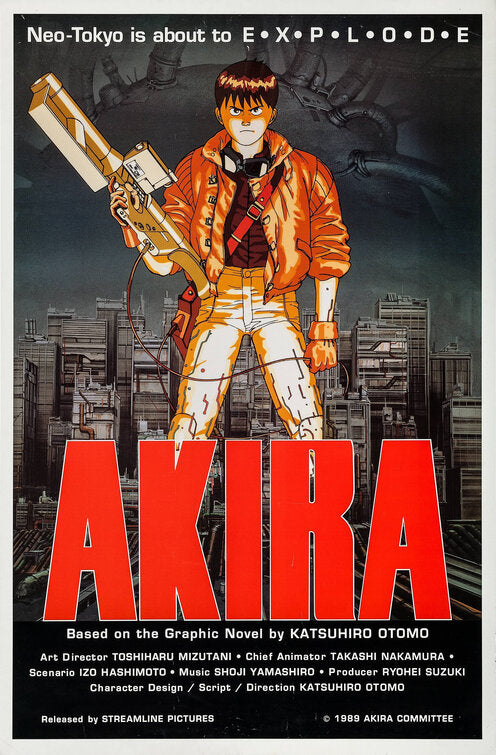the movie poster: Akira (1988) ver2