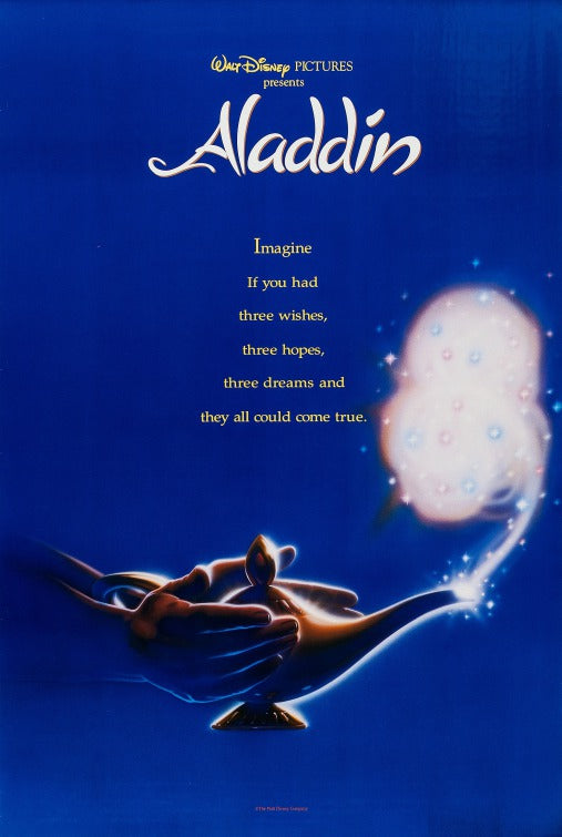 the movie poster: Aladdin (1992) ver1