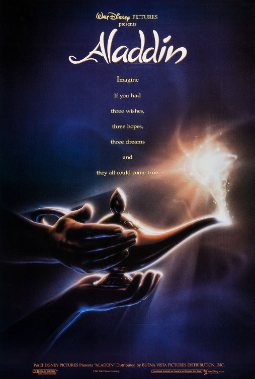 the movie poster: Aladdin (1992) ver2