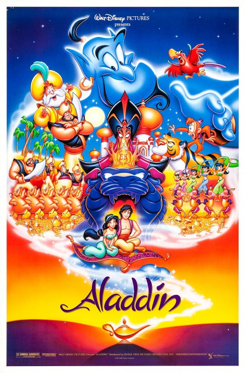 the movie poster: Aladdin (1992) ver3