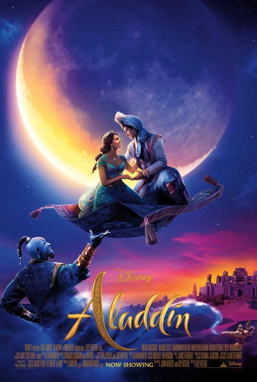 1000 piece jigsaw puzzle for the movie poster: Aladdin (2019) ver3