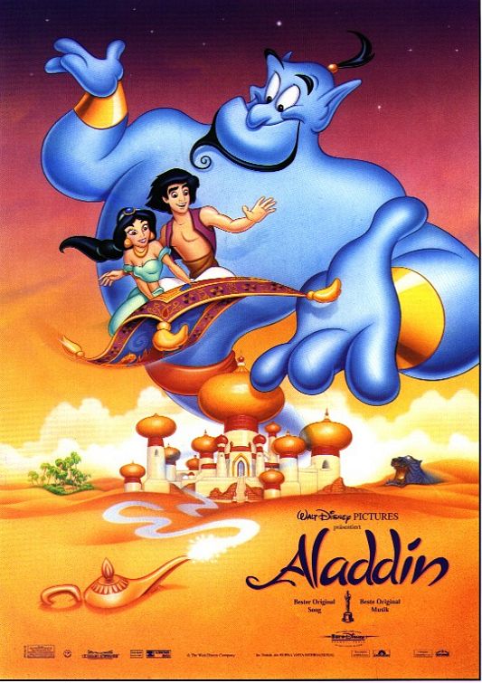the movie poster: Aladdin (1992) ver4