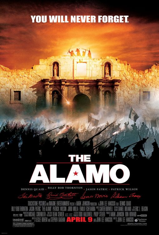 the movie poster: The Alamo (2004) ver2