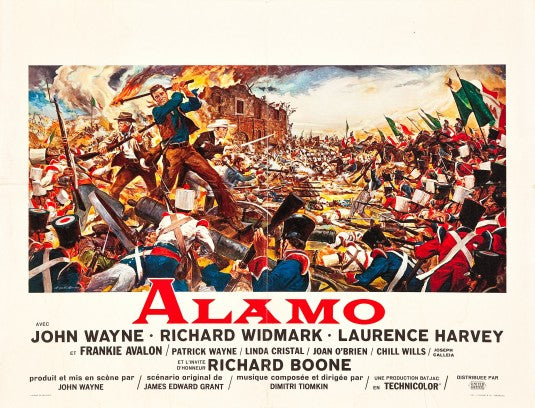 1000 piece jigsaw puzzle for the movie poster: The Alamo (1960) ver3