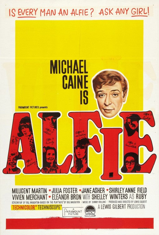 1000 piece jigsaw puzzle for the movie poster: Alfie (1966) ver2