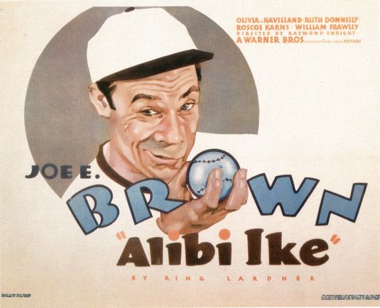 the movie poster: Alibi Ike (1935)
