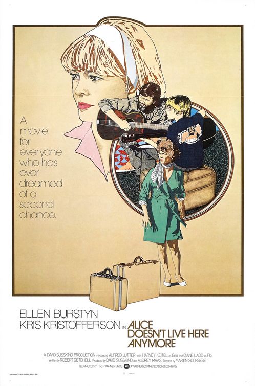 the movie poster: Alice Doesn't Live Here Anymore (1974) ver2