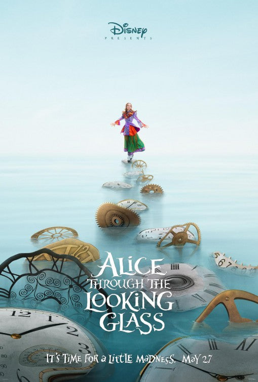 1000 piece jigsaw puzzle for the movie poster: Alice Through the Looking Glass (2016)