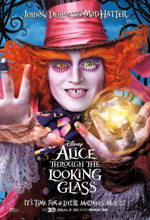1000 piece jigsaw puzzle for the movie poster: Alice Through the Looking Glass (2016) ver12