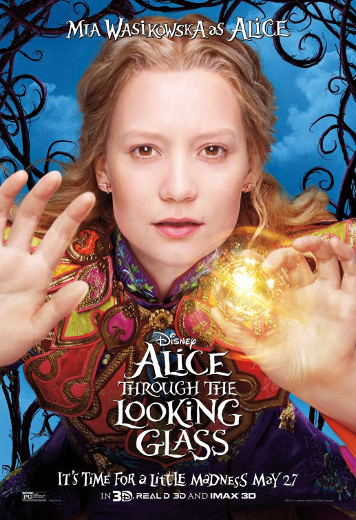1000 piece jigsaw puzzle for the movie poster: Alice Through the Looking Glass (2016) ver13