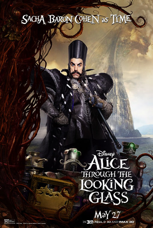 1000 piece jigsaw puzzle for the movie poster: Alice Through the Looking Glass (2016) ver15