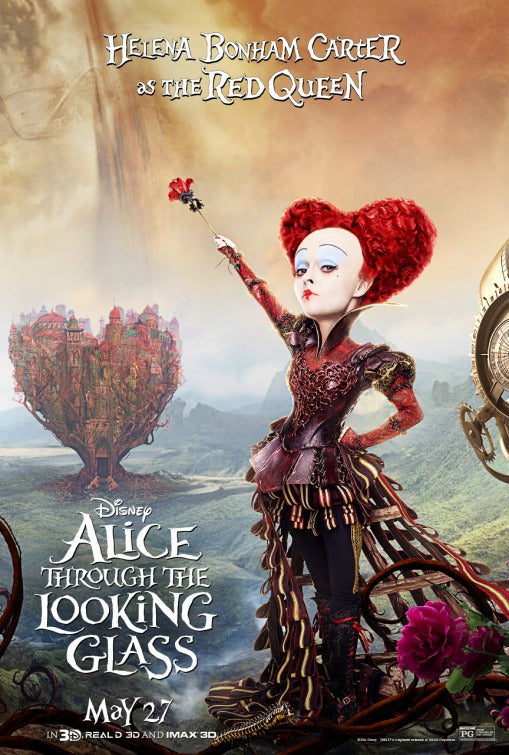 1000 piece jigsaw puzzle for the movie poster: Alice Through the Looking Glass (2016) ver16