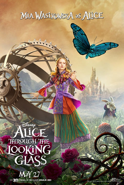 1000 piece jigsaw puzzle for the movie poster: Alice Through the Looking Glass (2016) ver17