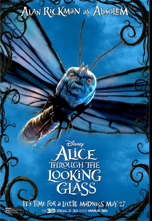 1000 piece jigsaw puzzle for the movie poster: Alice Through the Looking Glass (2016) ver21