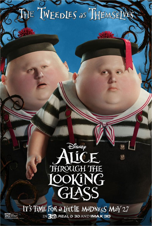 1000 piece jigsaw puzzle for the movie poster: Alice Through the Looking Glass (2016) ver22