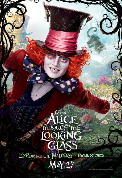 1000 piece jigsaw puzzle for the movie poster: Alice Through the Looking Glass (2016) ver23