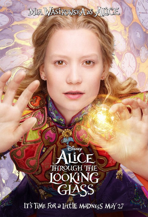 1000 piece jigsaw puzzle for the movie poster: Alice Through the Looking Glass (2016) ver7