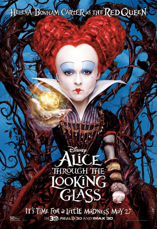 1000 piece jigsaw puzzle for the movie poster: Alice Through the Looking Glass (2016) ver9