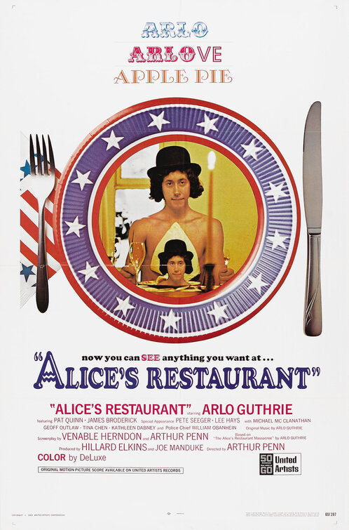 the movie poster: Alice's Restaurant (1969)
