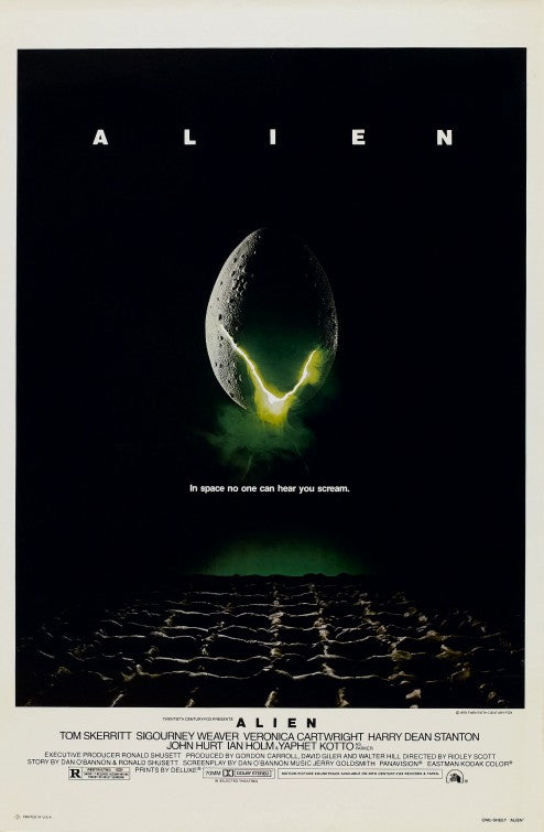 the movie poster: Alien (1979)