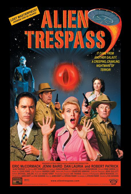 the movie poster: Alien Trespass (2009)