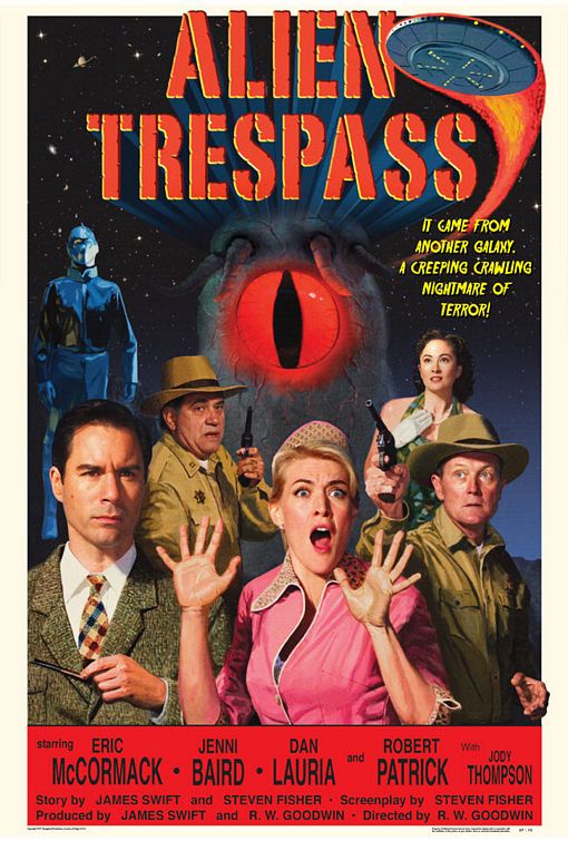 the movie poster: Alien Trespass (2009) ver2