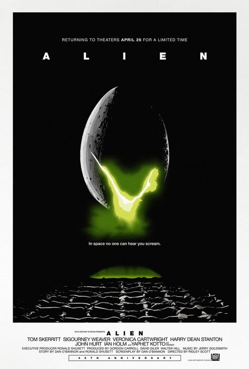 the movie poster: Alien (1979) ver2