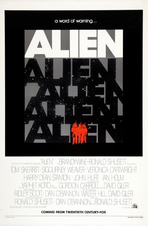 1000 piece jigsaw puzzle for the movie poster: Alien (1979) ver5