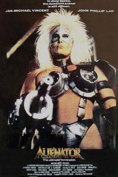 1000 piece jigsaw puzzle for the movie poster: Alienator (1990)