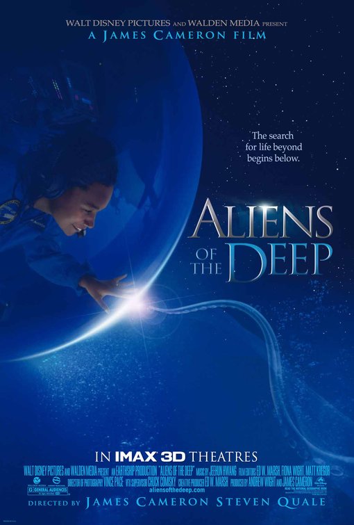 the movie poster: Aliens of the Deep (2005)
