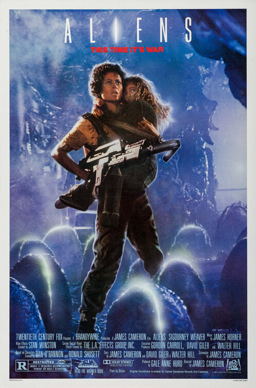 the movie poster: Aliens (1986) ver1