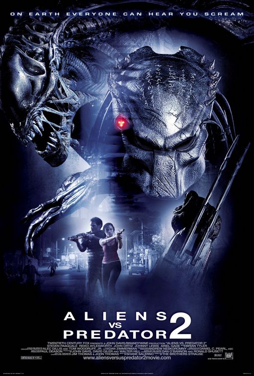 the movie poster: Aliens vs. Predator: Requiem (2007) ver4