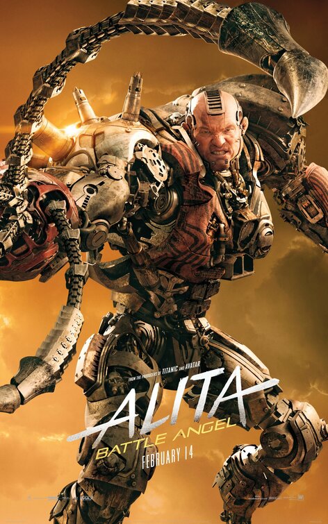 1000 piece jigsaw puzzle for the movie poster: Alita: Battle Angel (2019) ver11