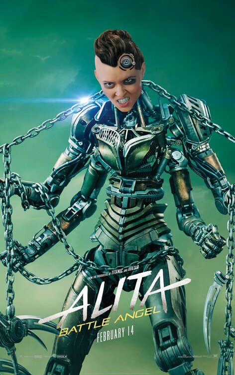 1000 piece jigsaw puzzle for the movie poster: Alita: Battle Angel (2019) ver12