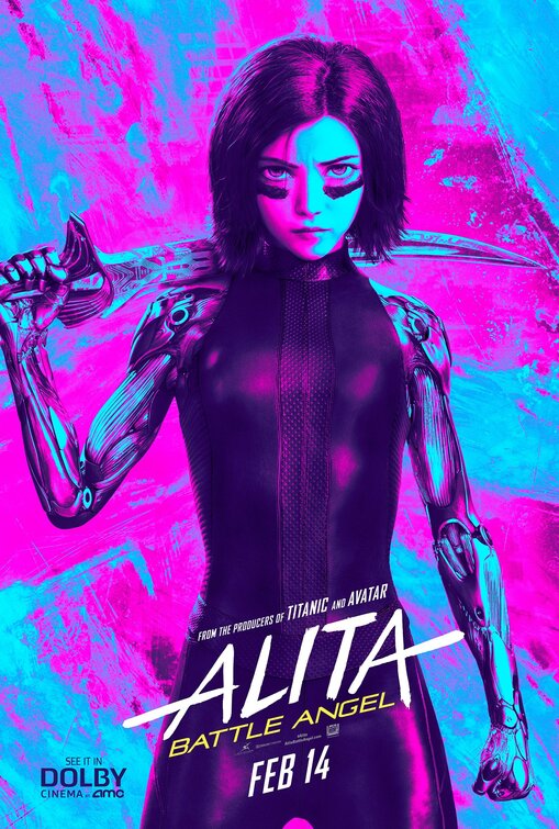 1000 piece jigsaw puzzle for the movie poster: Alita: Battle Angel (2019) ver16