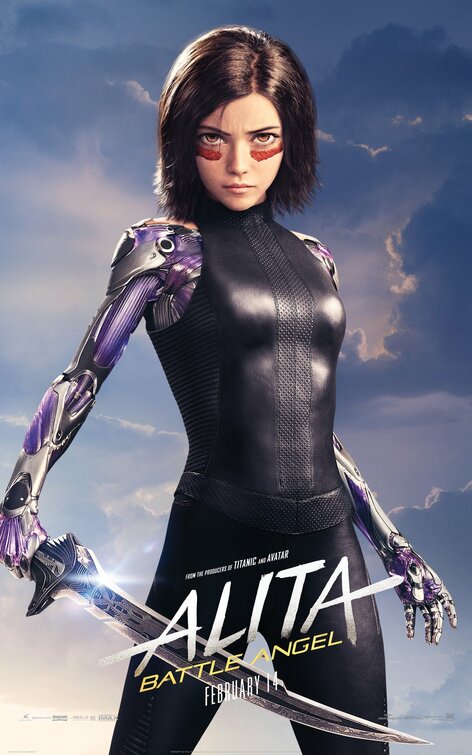 1000 piece jigsaw puzzle for the movie poster: Alita: Battle Angel (2019) ver5