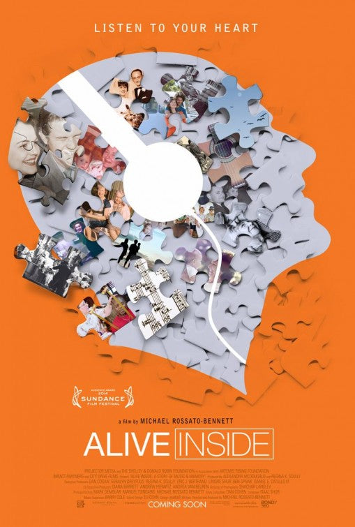 1000 piece jigsaw puzzle for the movie poster: Alive Inside (2014)