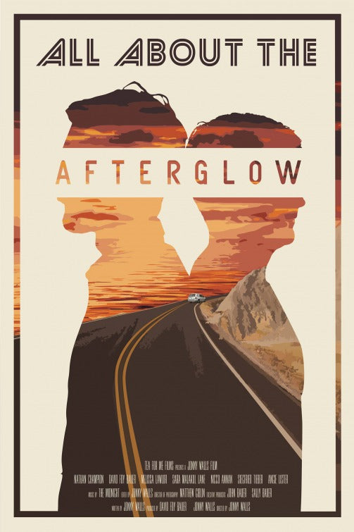 1000 piece jigsaw puzzle for the movie poster: All About the Afterglow (2017)
