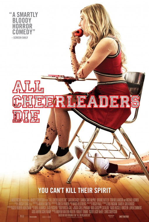 1000 piece jigsaw puzzle for the movie poster: All Cheerleaders Die (2014)