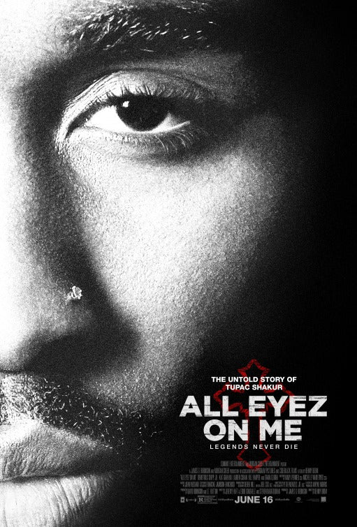 1000 piece jigsaw puzzle for the movie poster: All Eyez on Me (2017)