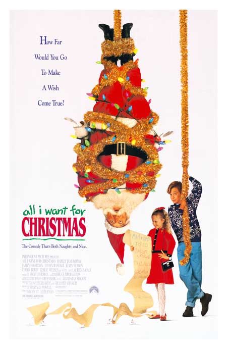 the movie poster: All I Want for Christmas (1991)