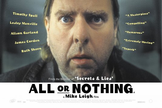 1000 piece jigsaw puzzle for the movie poster: All or Nothing (2002)