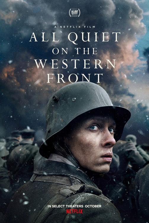 1000 piece jigsaw puzzle for the movie poster: All Quiet on the Western Front (2022)