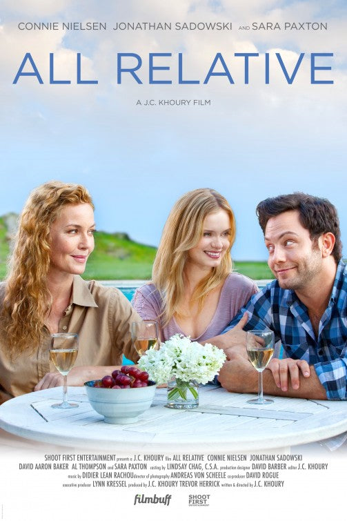 1000 piece jigsaw puzzle for the movie poster: All Relative (2014)