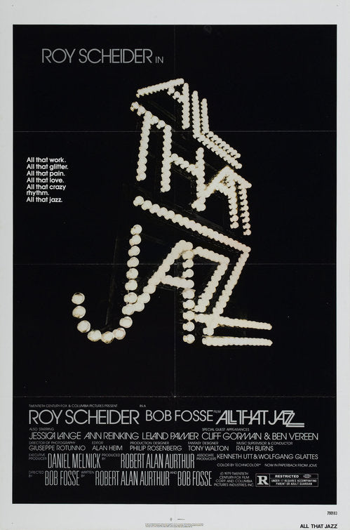 the movie poster: All That Jazz (1979)