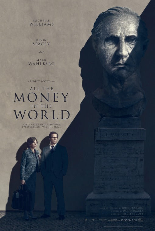 1000 piece jigsaw puzzle for the movie poster: All the Money in the World (2017)