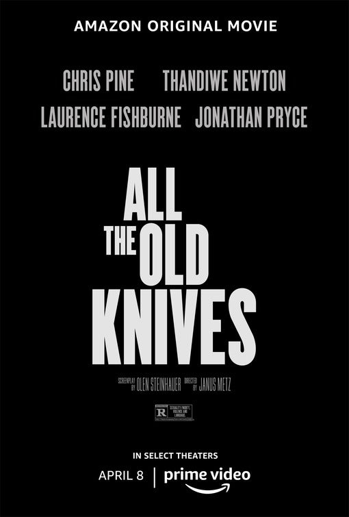 1000 piece jigsaw puzzle for the movie poster: All the Old Knives (2022)